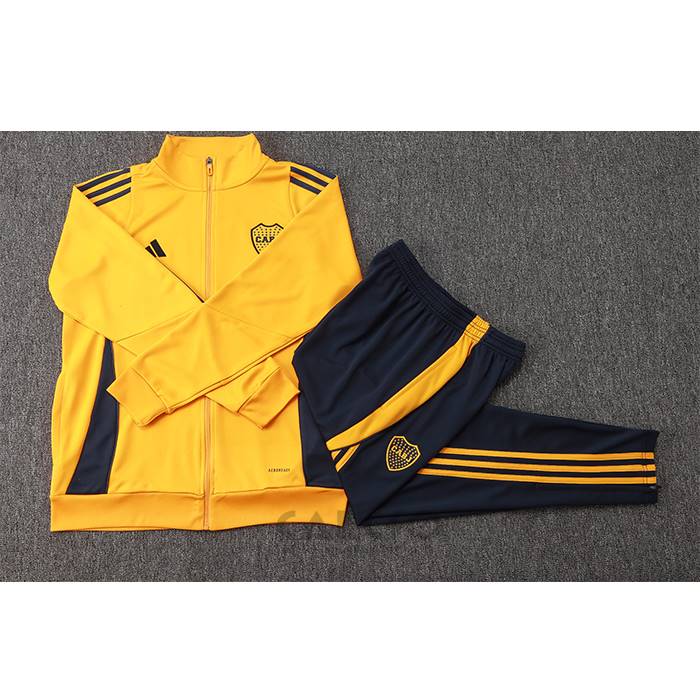 Tuta da Track di Giacca Boca Juniors 2024-2025 Giallo